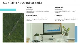 Monitoring Neurological Status Craniotomy PPT Mockup ACP