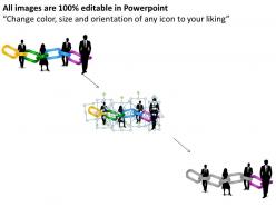 58430635 style variety 1 chains 4 piece powerpoint presentation diagram infographic slide