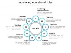 Monitoring operational roles ppt powerpoint presentation gallery designs cpb