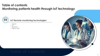 Monitoring Patients Health Through IoT Technology Powerpoint Presentation Slides IoT CD V Impactful Slides