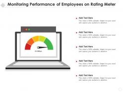 Monitoring Performance Of Employees On Rating Meter