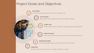 Monitoring Progress And Adjustments In The Construction Phase PPT Template AT Ideas Appealing
