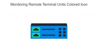 Monitoring Remote Terminal Units Colored Icon In Powerpoint Pptx Png And Editable Eps Format