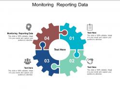 Monitoring reporting data ppt powerpoint presentation outline master slide cpb