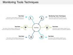 Monitoring tools techniques ppt powerpoint presentation portfolio portrait cpb