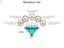 Monitoring user ppt powerpoint presentation slides format ideas cpb