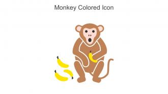Monkey Colored Icon In Powerpoint Pptx Png And Editable Eps Format