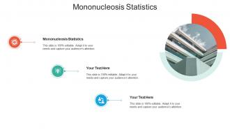 Mononucleosis statistics ppt powerpoint presentation icon show cpb