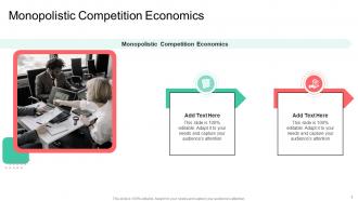 Monopolistic Competition Economics In Powerpoint And Google Slides Cpb