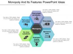 Monopoly And Its Features Powerpoint Ideas