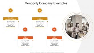 Monopoly Company Examples In Powerpoint And Google Slides Cpb