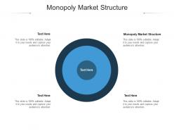 Monopoly market structure ppt powerpoint presentation slides gridlines cpb