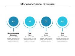 Monosaccharide structure ppt powerpoint presentation infographics styles cpb