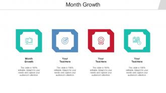 Month Growth Ppt Powerpoint Presentation Ideas Designs Cpb