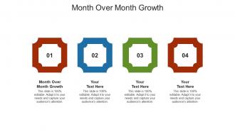 Month over month growth ppt powerpoint presentation slides graphic tips cpb