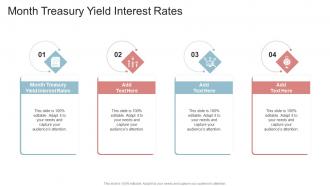Month Treasury Yield Interest Rates In Powerpoint And Google Slides Cpb
