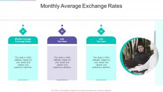 Monthly Average Exchange Rates In Powerpoint And Google Slides Cpb