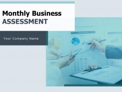 Monthly business assessment powerpoint presentation slides