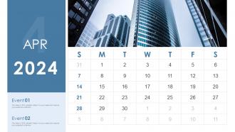 Monthly Calendar For Strategic Planning Ppt Template Impactful Professional