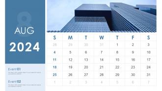 Monthly Calendar For Strategic Planning Ppt Template Researched Professional
