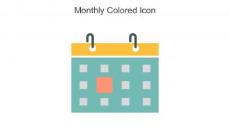 Monthly Colored Icon In Powerpoint Pptx Png And Editable Eps Format