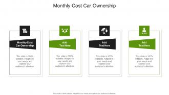 Monthly Cost Car Ownership In Powerpoint And Google Slides Cpb