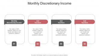 Monthly Discretionary Income In Powerpoint And Google Slides Cpb