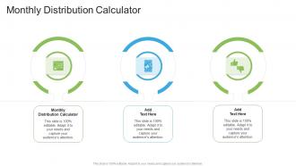 Monthly Distribution Calculator In Powerpoint And Google Slides Cpb