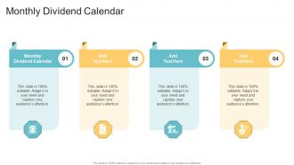 Monthly Dividend Calendar In Powerpoint And Google Slides Cpb
