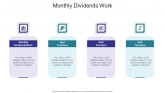 Monthly Dividends Work In Powerpoint And Google Slides Cpb