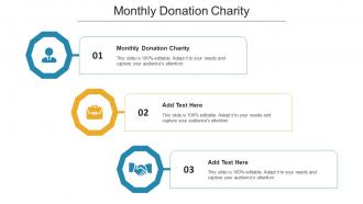 Monthly Donation Charity Ppt Powerpoint Presentation Slides Visual Aids Cpb