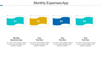 Monthly Expenses App Ppt Powerpoint Presentation Inspiration Show Cpb