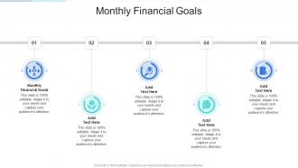 Monthly Financial Goals In Powerpoint And Google Slides Cpb