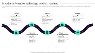 Monthly Information Technology Analysis Roadmap