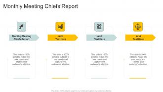 Monthly Meeting Chiefs Report In Powerpoint And Google Slides Cpb