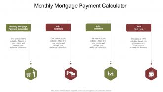 Monthly Mortgage Payment Calculator In Powerpoint And Google Slides Cpb