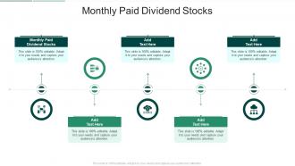 Monthly Paid Dividend Stocks In Powerpoint And Google Slides Cpb
