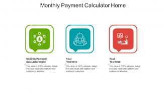 Monthly payment calculator home ppt powerpoint presentation summary layouts cpb