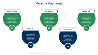 Monthly Payments In Powerpoint And Google Slides Cpb
