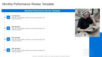 Monthly Performance Review Template In Powerpoint And Google Slides Cpb