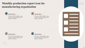 Monthly Production Report Powerpoint Ppt Template Bundles