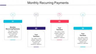 Monthly Recurring Payments Ppt Powerpoint Presentation Inspiration Graphic Tips Cpb