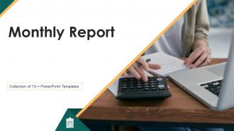 Monthly Report Powerpoint Ppt Template Bundles