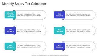Monthly Salary Tax Calculator In Powerpoint And Google Slides Cpb
