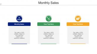 Monthly Sales In Powerpoint And Google Slides Cpb