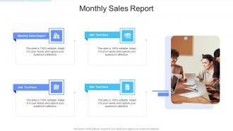 Monthly Sales Report In Powerpoint And Google Slides Cpb