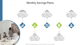 Monthly Savings Plans In Powerpoint And Google Slides Cpb
