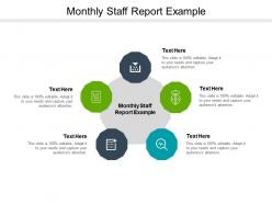 Monthly staff report example ppt powerpoint presentation outline templates cpb