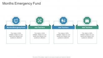 Months Emergency Fund In Powerpoint And Google Slides Cpb