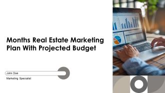 Months Real Estate Marketing Plan With Projected Budget PPT Information AT